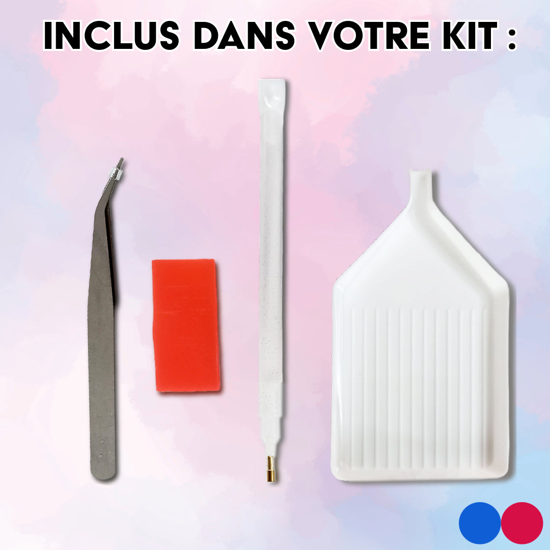 Matériel Kit de Broderie Diamant