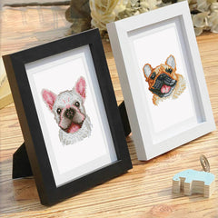 12 Mini Broderies Diamants - Chiens