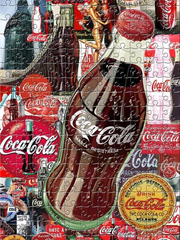 Broderie Diamant - Affiches Coca Vintage  1