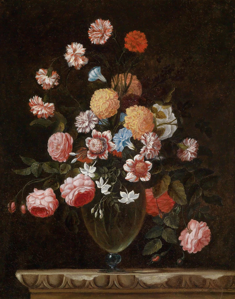 Broderie Diamant - Bouquets de Fleurs Peinture à l'Huile  6