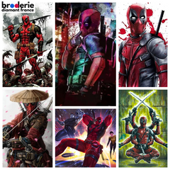 Broderie Diamant - Deadpool