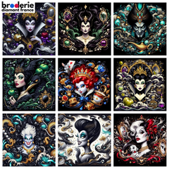 Broderie Diamant - Disney Villains 2