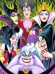 Broderie Diamant - Disney Villains  10