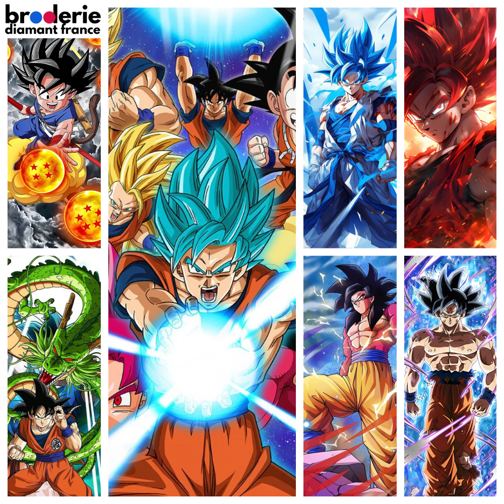 Broderie Diamant - Dragon Ball