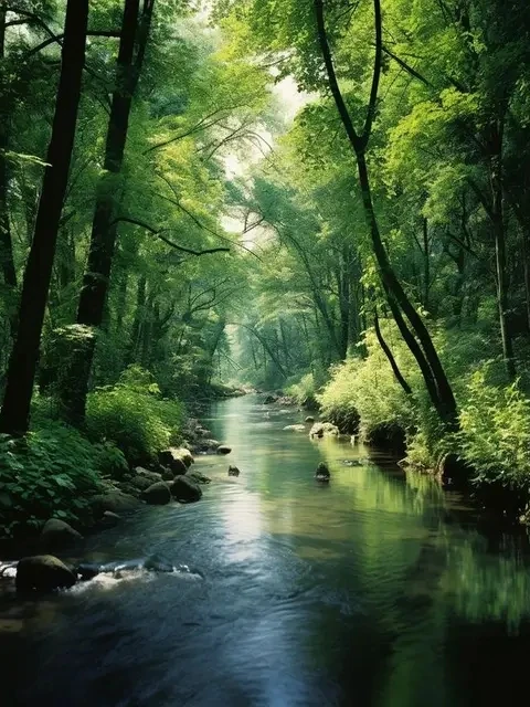 Broderie Diamant - Forêts et Cours d'Eau 12