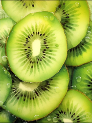 Broderie Diamant - Fruits Frais  Kiwis