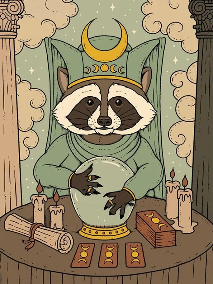 Broderie Diamant - Illustrations Style Tarot 11