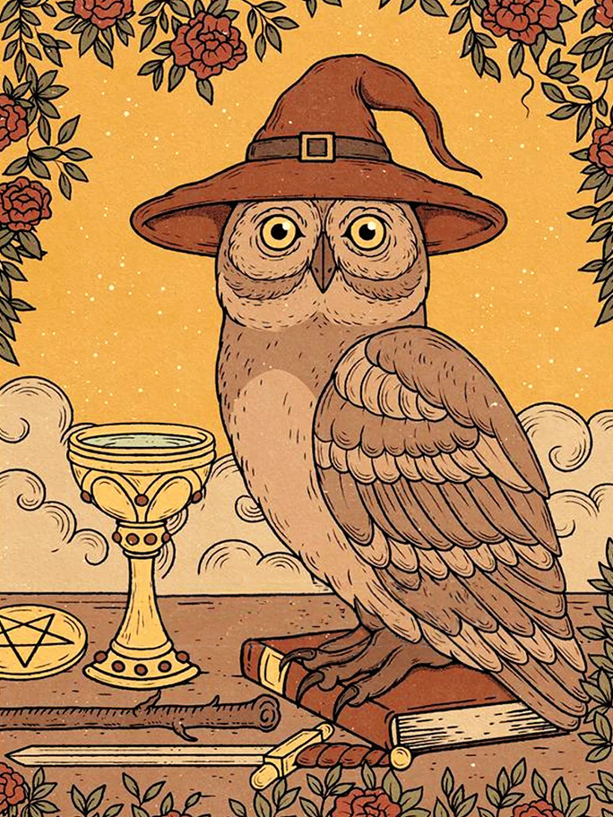 Broderie Diamant - Illustrations Style Tarot 1