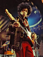 Broderie Diamant - Jimi Hendrix 6