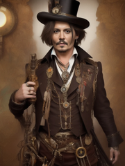 Broderie Diamant - Johnny Depp 2 6