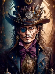 Broderie Diamant - Johnny Depp 7