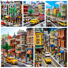 Broderie Diamant - Lego City