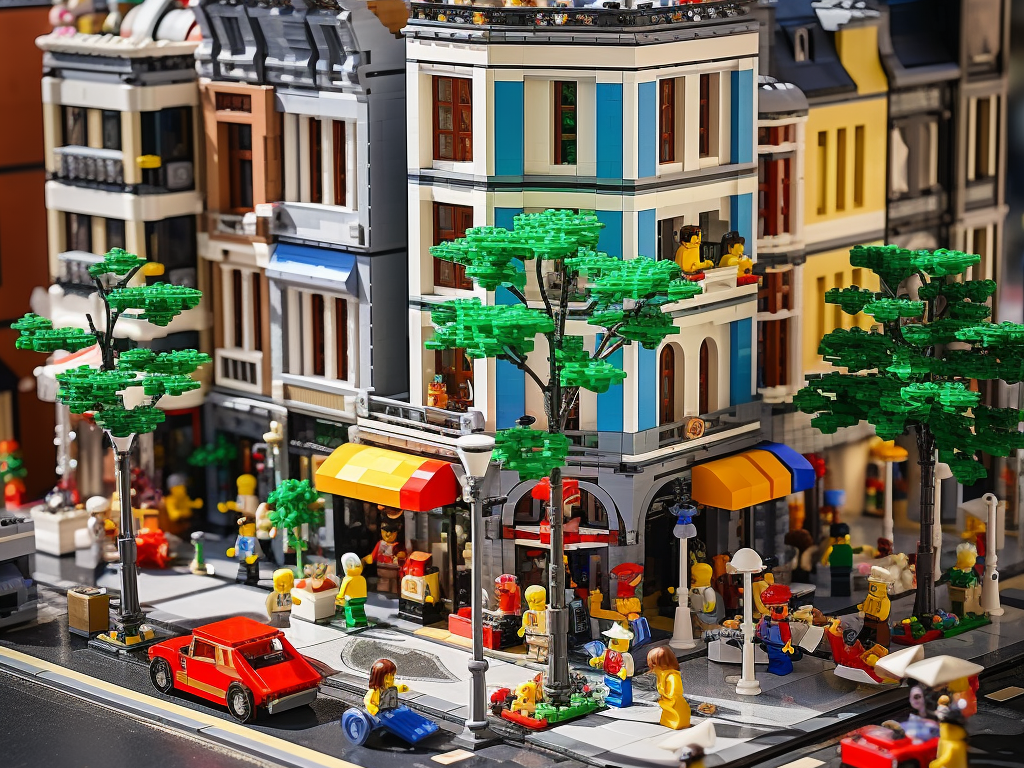 Broderie Diamant - Lego City 1