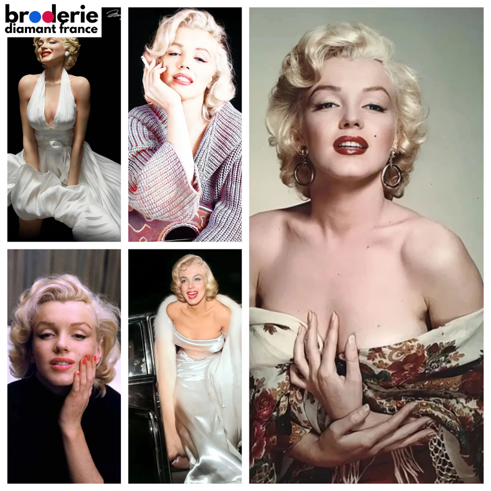 Broderie Diamant - Marilyn Monroe Glamour 2