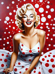 Broderie Diamant - Marilyn Monroe Pin Up 7