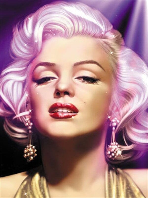 Broderie Diamant - Marilyn Monroe  4