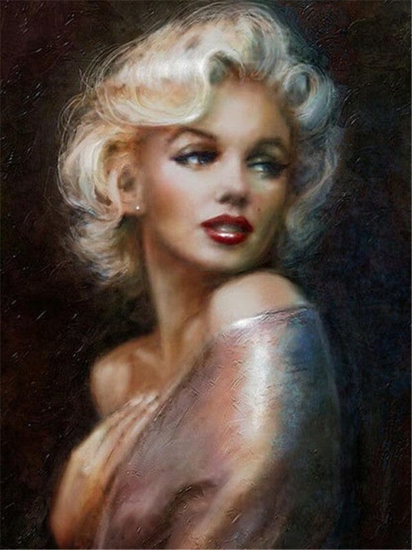 Broderie Diamant - Marilyn Monroe  3