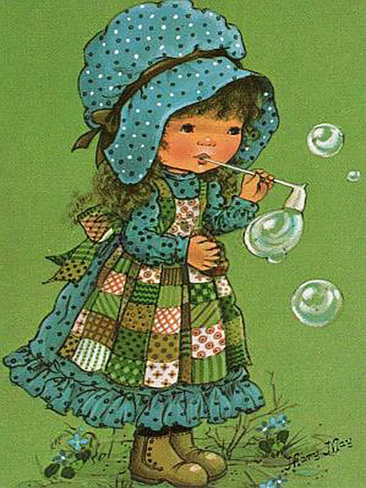 Broderie Diamant - Illustrations Enfants Mary May 8