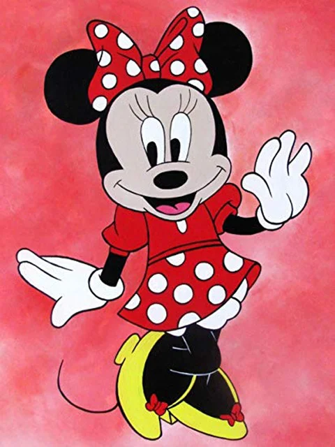 Broderie Diamant - Mickey et Minnie  11