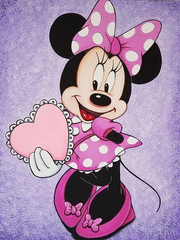 Broderie Diamant - Mickey et Minnie  4