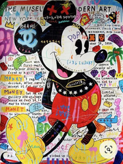 Broderie Diamant - Mickey Street Art 2  4