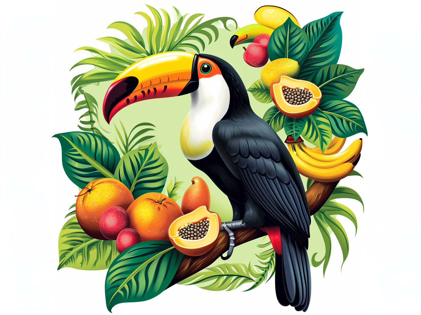 Broderie Diamant - Oiseaux Tropicaux  7