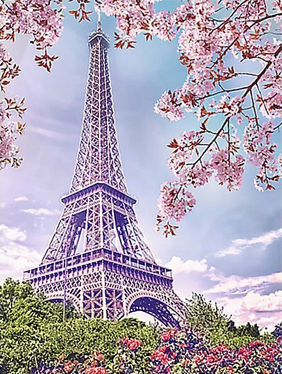 Broderie Diamant - Paris Tour Eiffel  4