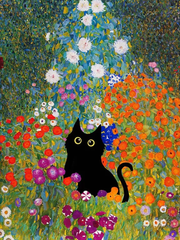 Broderie Diamant - Peintures Célèbres et Petits Chats 9