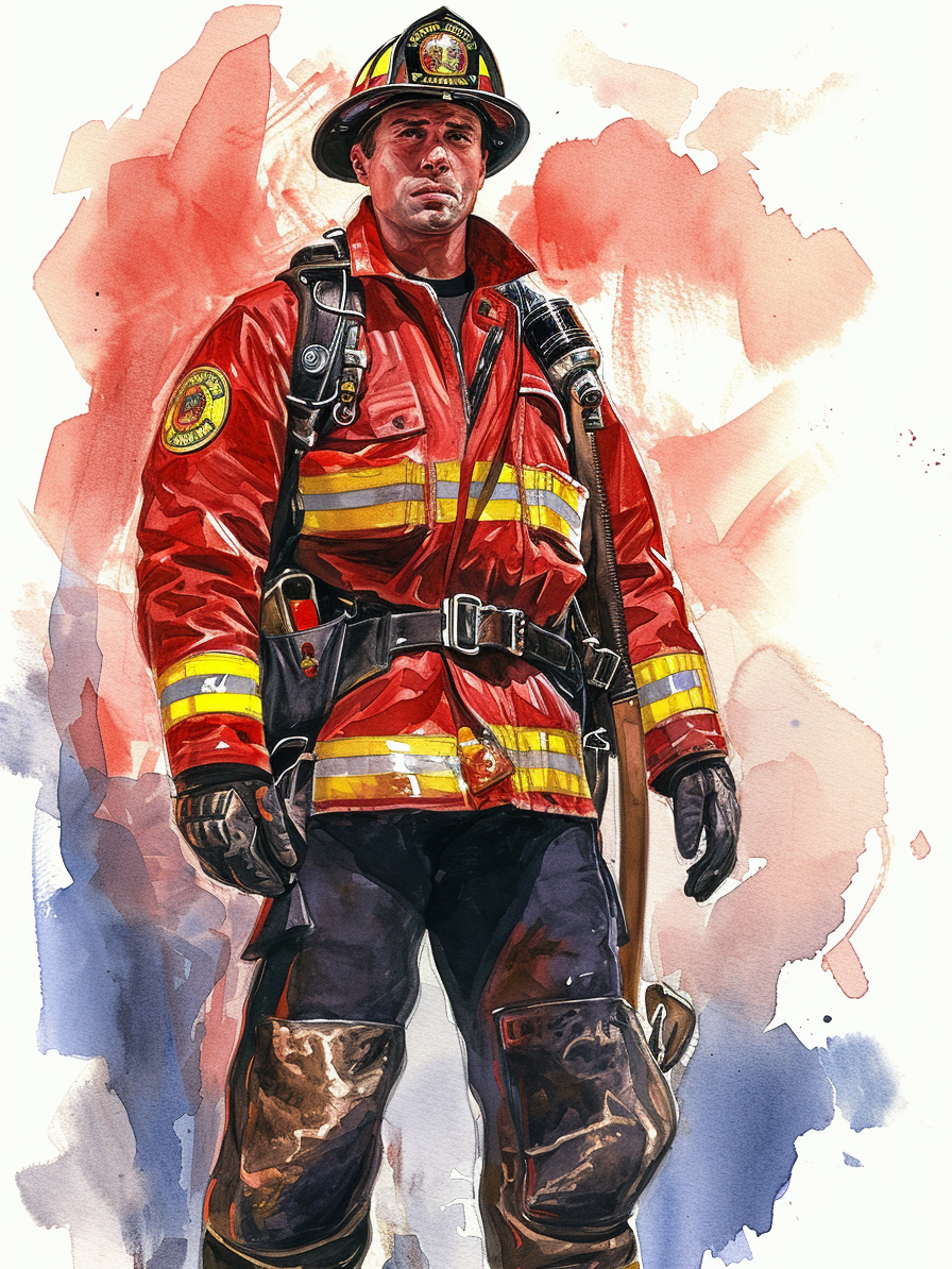 Broderie Diamant - Pompiers 2 9