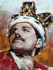 Broderie Diamant - Queen Freddy Mercury 4