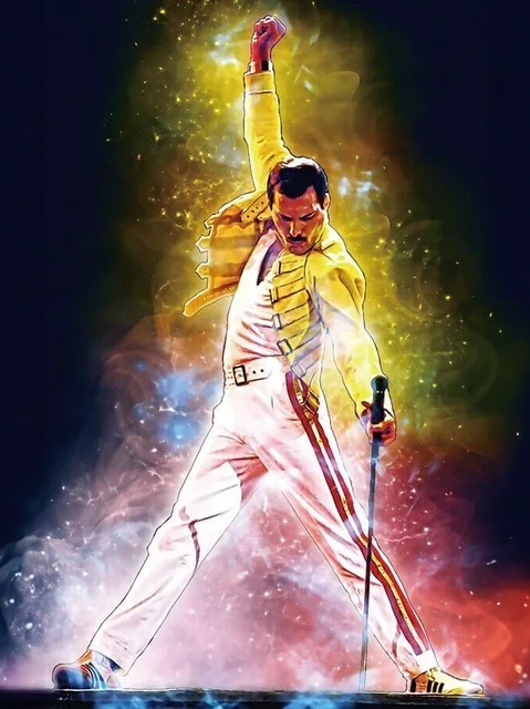 Broderie Diamant - Queen Freddy Mercury 7