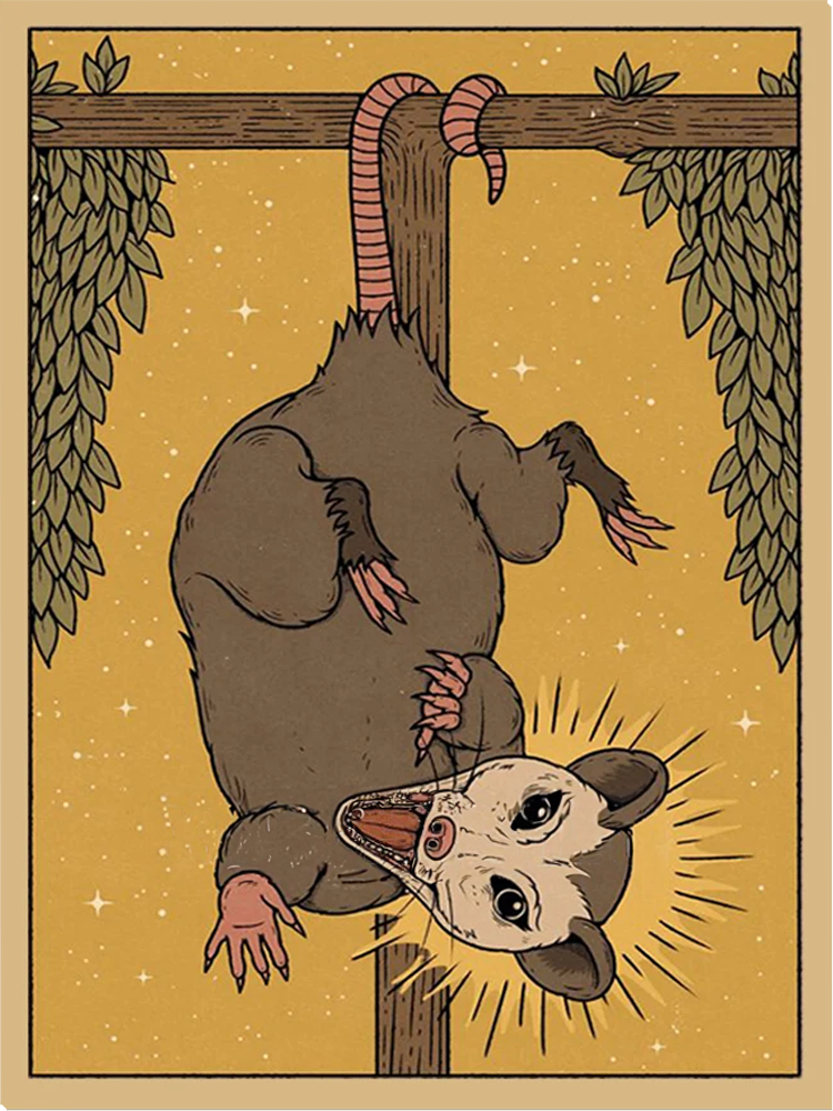 Broderie Diamant - Tarot des Animaux Vintage  9